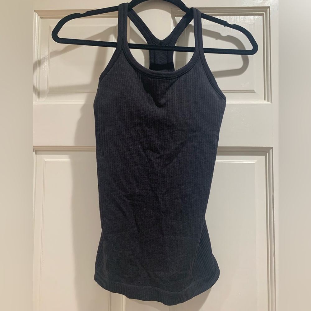 Lululemon Swiftly Tank Charcoal Gray